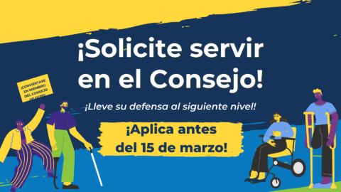 A poster with the words'solicite servi el consejo'.