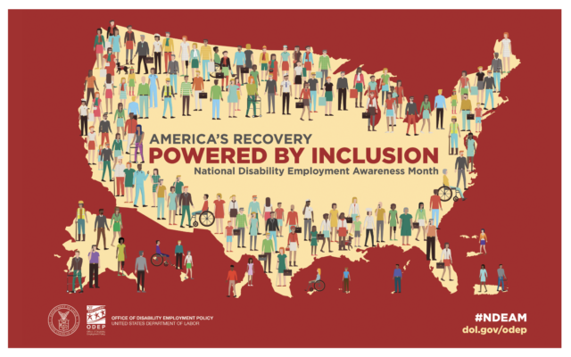 America's Recovery Powered by Inclusion National Disability Employment Awareness Month