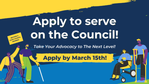 Apply to serve on the council.